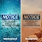Signmission High Voltage Area Authorized Personnel Only OSHA Notice Sign, Vinyl Decal, 10in W x 7in L, 2PK OS-2PACK-NS-D-710-L-13506 - alternate 6